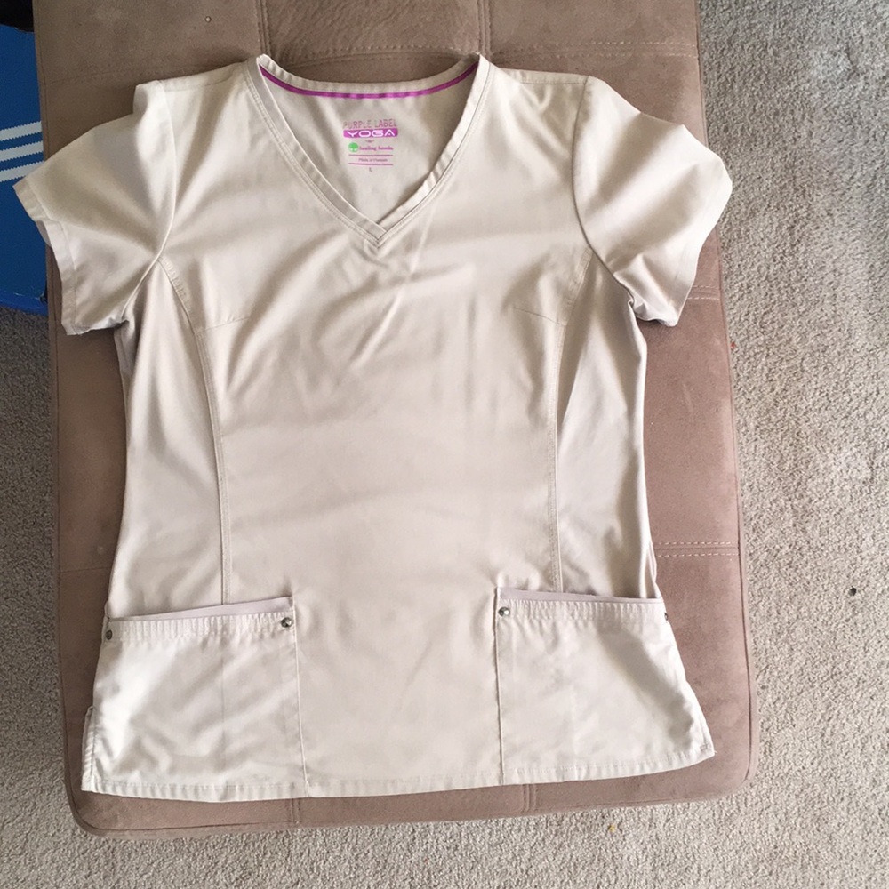 Healing hands purple label yoga scrubs